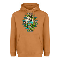 Meerkat aztec  cowhide cactus gemstone Heavyweight Hoodie - JahusDesignShop