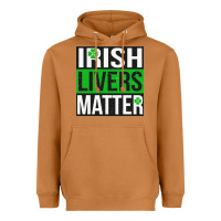 Meerkat irish livers matter   funny st patricks day irish drinking t shirts te Heavyweight Hoodie - linhVisuals