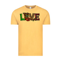 Vintage Mustard Christmas boots love Vintage Tee - RanaPortraitStore