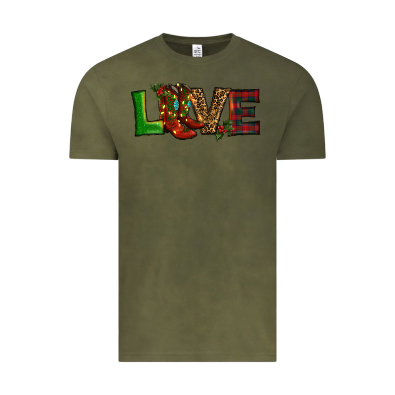 Christmas Boots Love Vintage Tee by RanaPortraitStore | Teevron