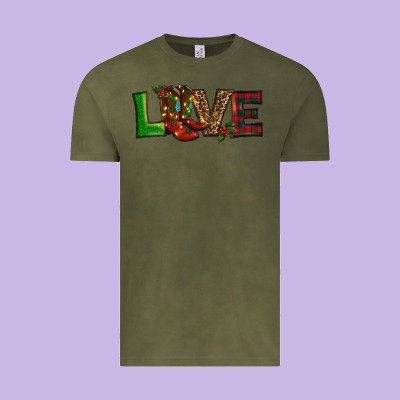 Christmas Boots Love Vintage Tee Designed By Ranaportraitstore