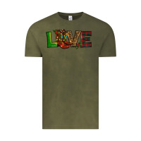 Vintage Olive Christmas boots love Vintage Tee - RanaPortraitStore