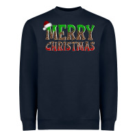 Navy merry christmas Heavyweight Sweatshirt - AdoDesignShop
