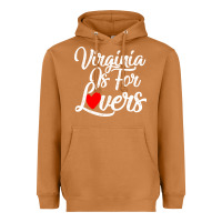 Meerkat virginia is for lovers Heavyweight Hoodie - linhVisuals