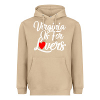 Mushroom virginia is for lovers Heavyweight Hoodie - linhVisuals