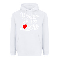 White virginia is for lovers Heavyweight Hoodie - linhVisuals