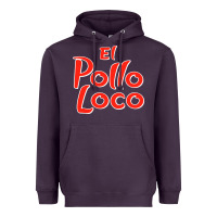 Plum El Pollo Loco Heavyweight Hoodie - linhVisuals