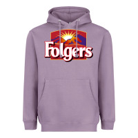 Lavender Folgers Heavyweight Hoodie - linhVisuals