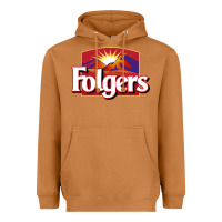 Meerkat Folgers Heavyweight Hoodie - linhVisuals