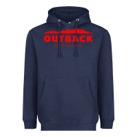 Navy outback steakhouse Heavyweight Hoodie - linhVisuals