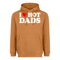 Meerkat i love hot dads shirt i heart Heavyweight Hoodie - linhVisuals