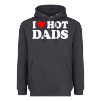 Smoke i love hot dads shirt i heart Heavyweight Hoodie - linhVisuals
