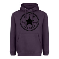 Plum all star cna Heavyweight Hoodie - linhVisuals