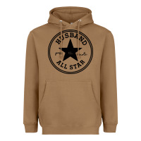 Toasted Coconut all star husband Heavyweight Hoodie - linhVisuals