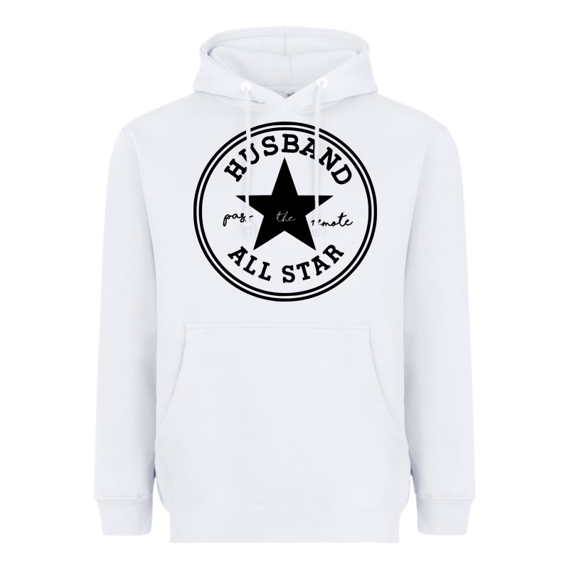 All Star Husband Heavyweight Hoodie by linhVisuals | Teevron