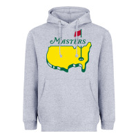Heather Grey MASTER GOLF TOURNAMENT Heavyweight Hoodie - linhVisuals