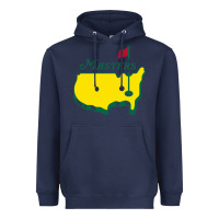 Navy MASTER GOLF TOURNAMENT Heavyweight Hoodie - linhVisuals