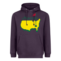 Plum MASTER GOLF TOURNAMENT Heavyweight Hoodie - linhVisuals