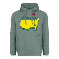 Sage MASTER GOLF TOURNAMENT Heavyweight Hoodie - linhVisuals