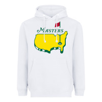 White MASTER GOLF TOURNAMENT Heavyweight Hoodie - linhVisuals