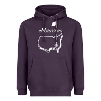 Plum MASTER GOLF TOURNAMENT Heavyweight Hoodie - linhVisuals
