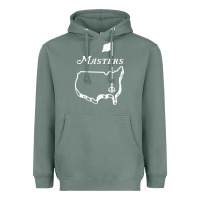 Sage MASTER GOLF TOURNAMENT Heavyweight Hoodie - linhVisuals