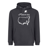 Smoke MASTER GOLF TOURNAMENT Heavyweight Hoodie - linhVisuals