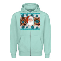 Seafoam santa gemstone Zipper Hoodie - AdoDesignShop