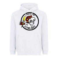 White flying aces Heavyweight Hoodie - linhVisuals