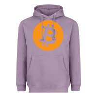 Lavender bitcoin ledger blockchain satoshi btc Heavyweight Hoodie - linhVisuals