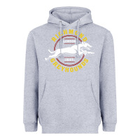 Heather Grey Richmond Greyhounds Lon Don 1897 Heavyweight Hoodie - linhVisuals