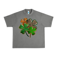 Tornado Leopard shamrock St. Patricks Day Urban Heavy Tee - FaDigitalArtStudio