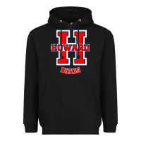Black howard 1867 university Heavyweight Hoodie - linhVisuals