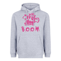 Heather Grey arcane league of legends jinx boom Heavyweight Hoodie - linhVisuals