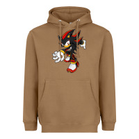 Toasted Coconut Shadow The Hedgehog Heavyweight Hoodie - linhVisuals