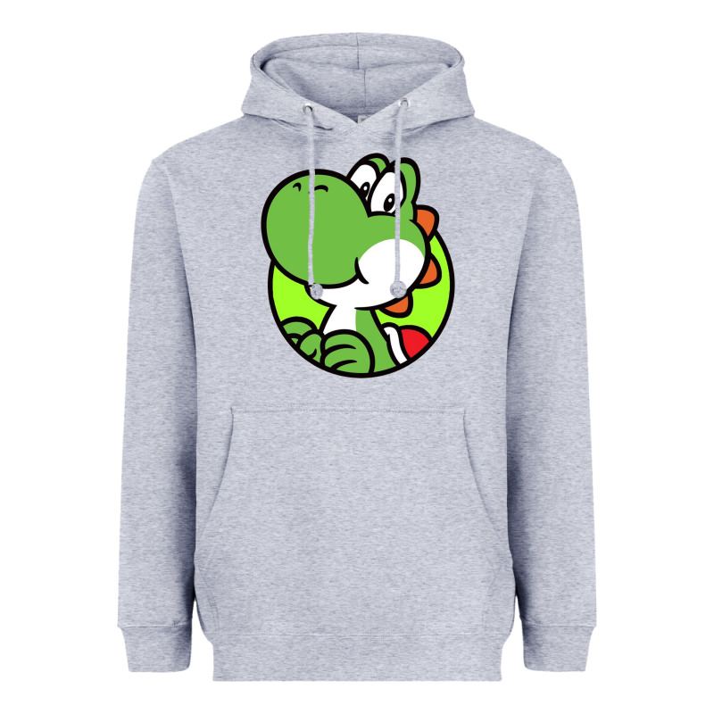 Yoshi Anime Heavyweight Hoodie by linhVisuals | Teevron