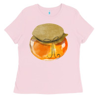 Bubblegum Pink honeypot fa element Ladies Tee - FaDigitalArtStudio