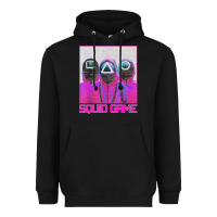 Black spoky squids games Heavyweight Hoodie - linhVisuals