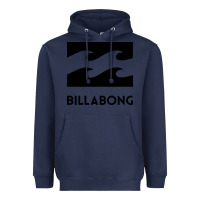 Navy billabong Heavyweight Hoodie - linhVisuals