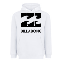 White billabong Heavyweight Hoodie - linhVisuals