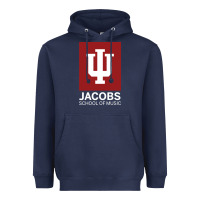 Navy jacobs, school of music Heavyweight Hoodie - linhVisuals