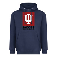 Navy jacobs, school of music Heavyweight Hoodie - linhVisuals