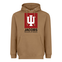 Toasted Coconut jacobs, school of music Heavyweight Hoodie - linhVisuals