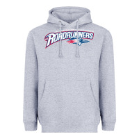 Heather Grey The MSU Denver Roadrunners Heavyweight Hoodie - linhVisuals