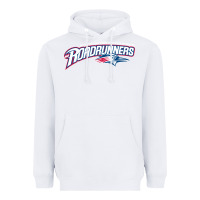 White The MSU Denver Roadrunners Heavyweight Hoodie - linhVisuals