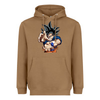 Goku Utra Instinct Heavyweight Hoodie | Teevron