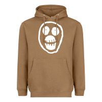 Toasted Coconut the mighty boosh monkey skull Heavyweight Hoodie - linhVisuals