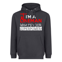 Smoke im a lineman whats your superpower Heavyweight Hoodie - linhVisuals