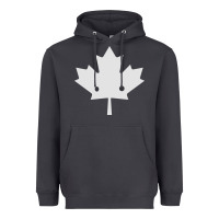 Smoke canada maple Heavyweight Hoodie - linhVisuals