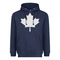 Navy canada maple Heavyweight Hoodie - linhVisuals